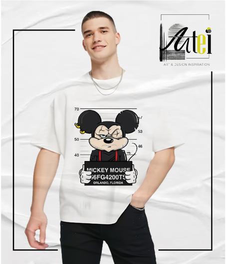T-shirt Disney Over Size ref 0004