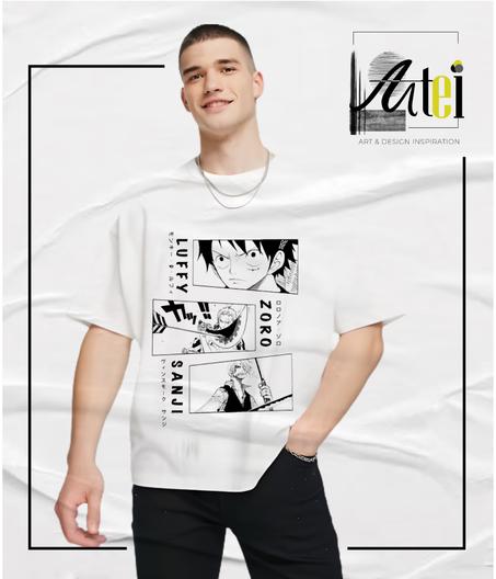 T-shirt "ONE PIECE" Over Size ref 0114