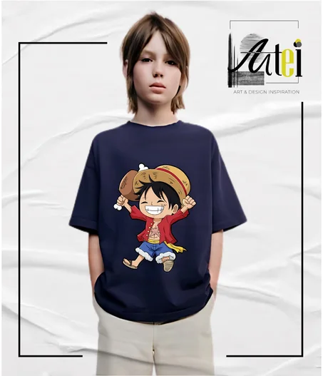 T-shirt enfant " Luffy "  ref 0064