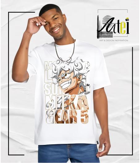 T-shirt " One piece  " Over Size ref 0087