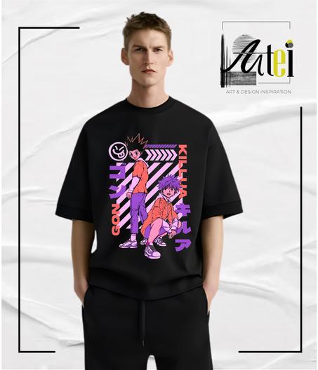 T-shirt " Hunter X Hunter" Over Size ref 0058