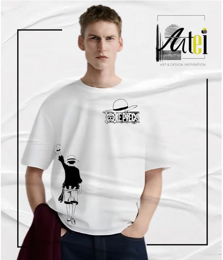 T-shirt " One piece " Over Size ref 0043