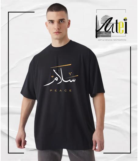T-shirt " Peace " Over Size ref 0024