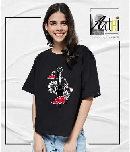 T-shirt " Naruto " Over Size ref 0014