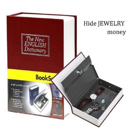 صندوق من فولاذ على شكل كتاب