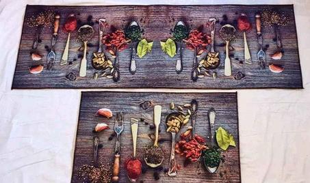 سجادة المطبخ ( 2 قطع )