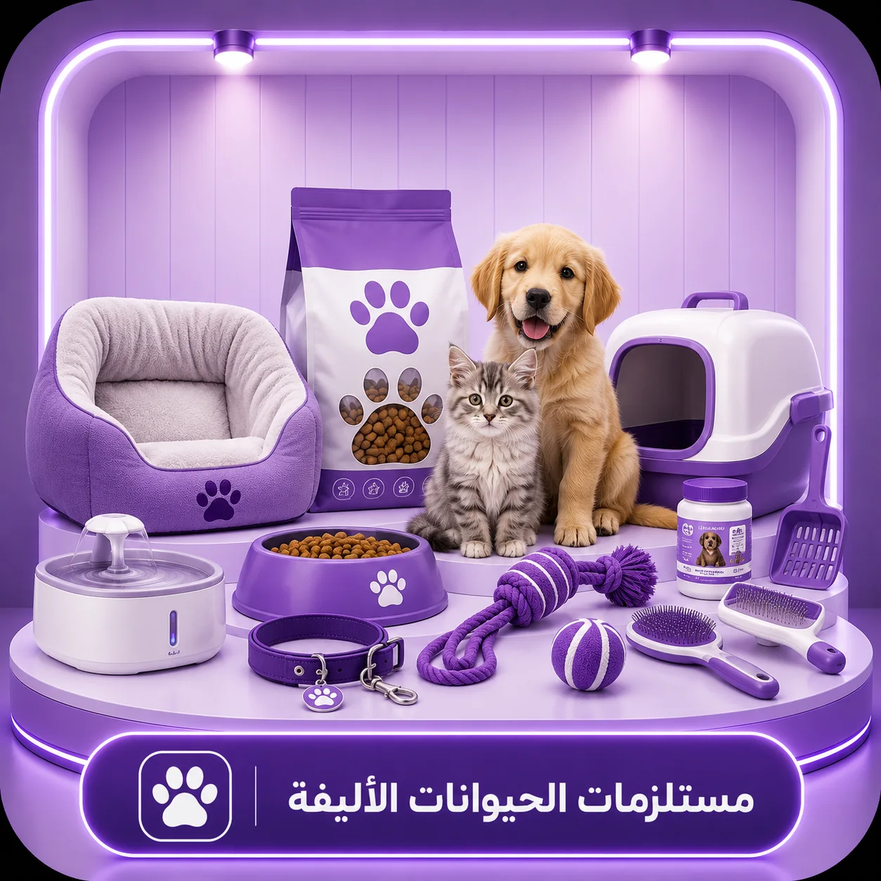 مستلزمات الحيونات الاليفة