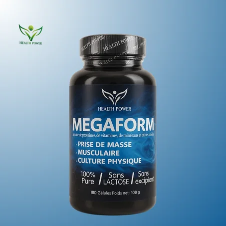MEGAFORM Health Power | مكمل غذائي لزيادة الكتلة العضلية والأداء الرياضي