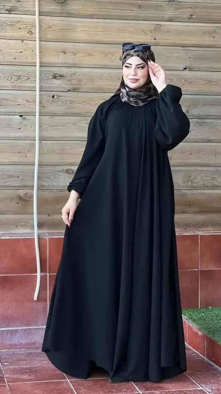 عباية الاء بتوب كريب روزا