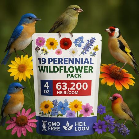 بذور زهور المتنوعة