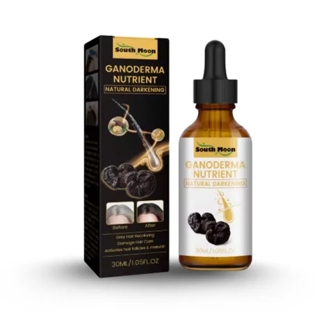 مغذّي الجانوديرما لتغميق الشعر الطبيعي