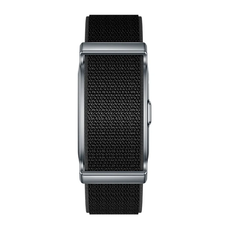 Montre connectée G69 sans écran, autonomie de 40 jours, moniteur de fréquence cardiaque et d'oxygène sanguin, suivi du sommeil, modes multisports, étanche IP68 - Noire (silicone)