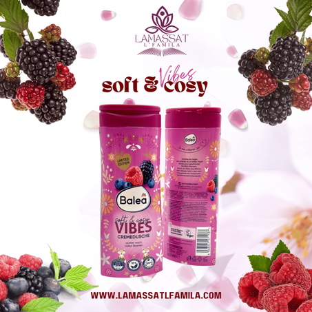 bain douche duftet nach roten beeren