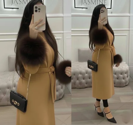 Manteau kachmir NOUVEAU  -20%