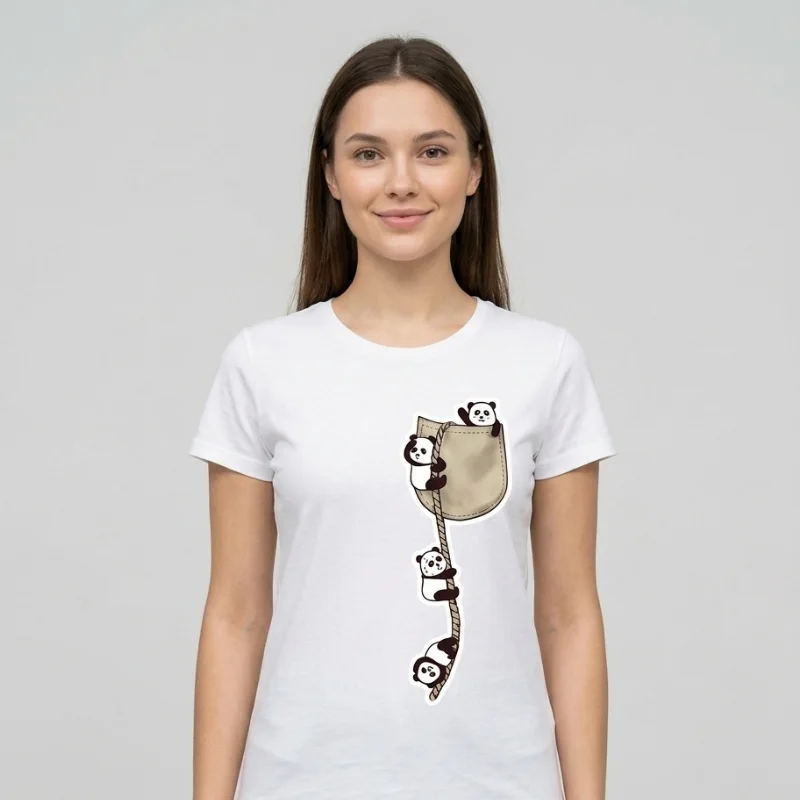 Regular Tshirt - Panda
