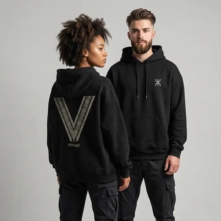 Hoodie Oversize Unisex - Tifinagh