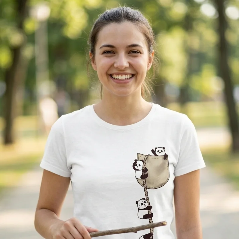 Regular Tshirt - Panda