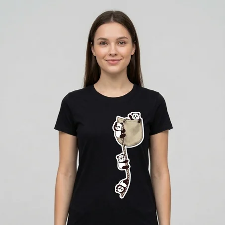 Regular Tshirt - Panda