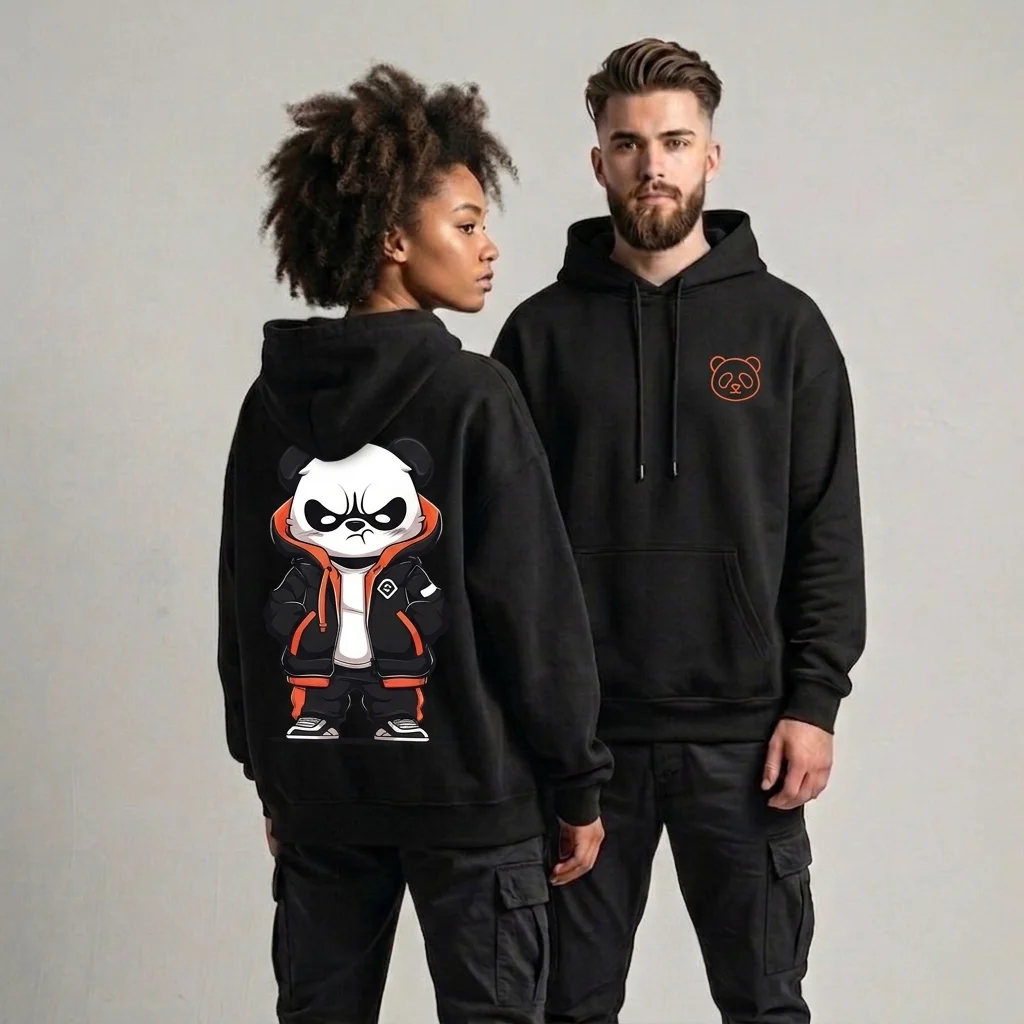 Hoodie Oversize Unisex - Panda
