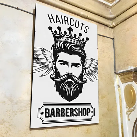 لوحات من الفوركس لصالون الحلاقة BARBER49
