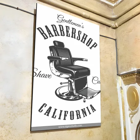 لوحات من الفوركس لصالون الحلاقة BARBER33