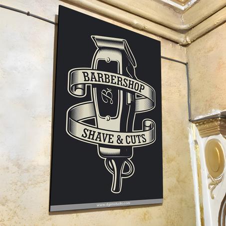 لوحات من الفوركس لصالون الحلاقة BARBER4