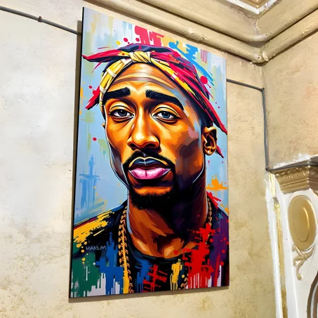 كادر من الفوركس لشخصية 2PAC TUPAC AMARU SHAKUR
