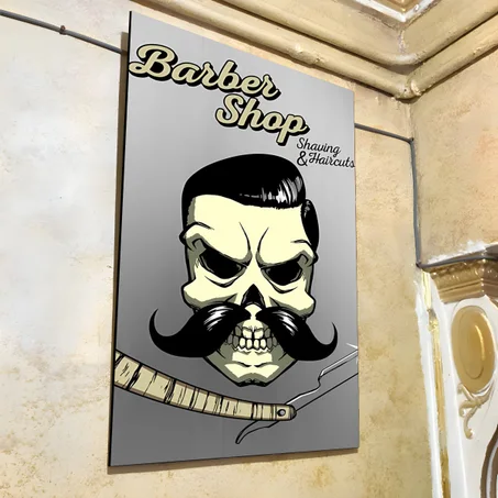 لوحات من الفوركس لصالون الحلاقة BARBER63