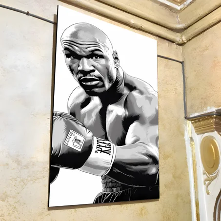 كادر فوركس مطبوع لشخصية MIKE TAYSON