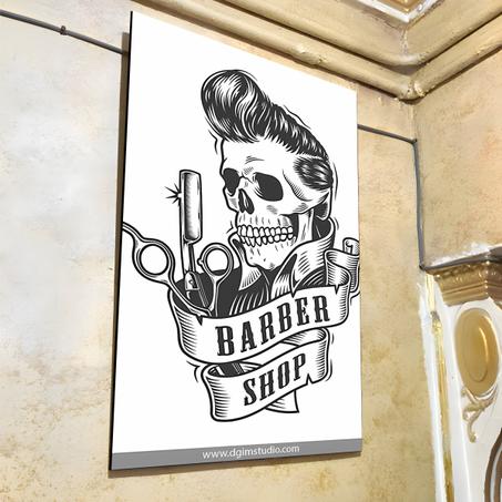 لوحات من الفوركس لصالون الحلاقة BARBER26