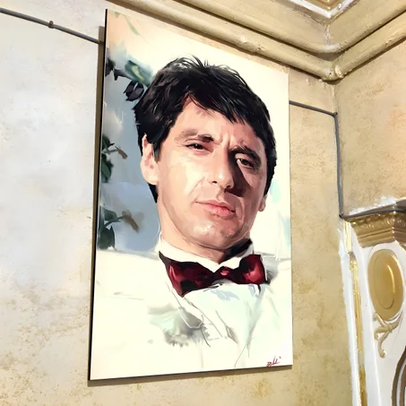 كادر من الفوركس لشخصية SCARFACE