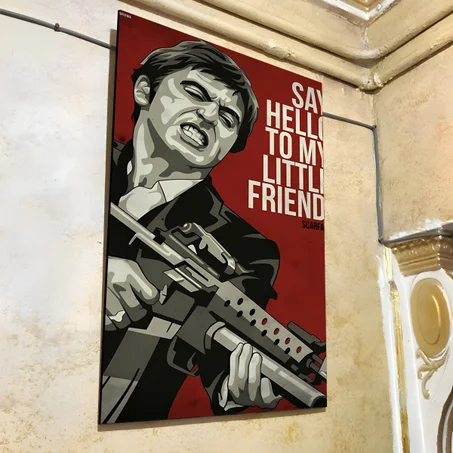 كادر من الفوركس لشخصية SCARFACE3