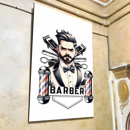 لوحات من الفوركس لصالون الحلاقة BARBER6