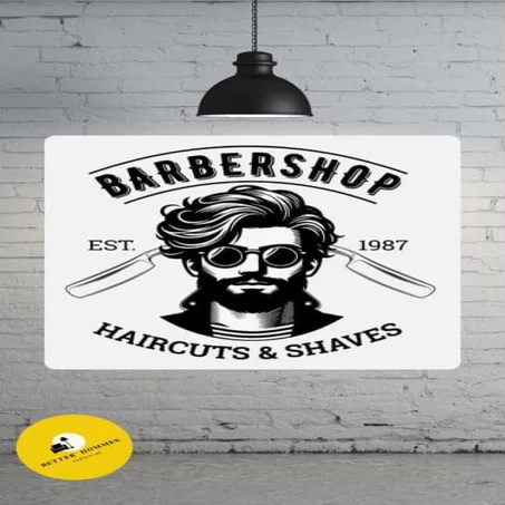 لوحات من الفوركس لصالون الحلاقة BARBER50