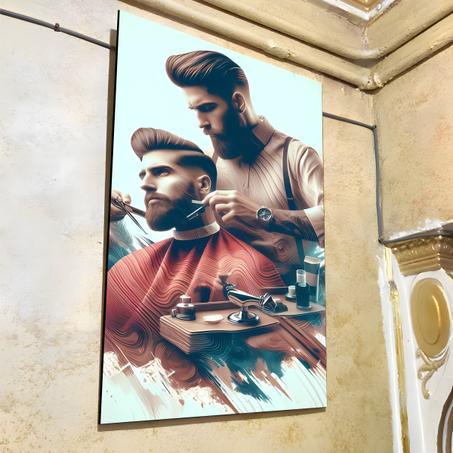 لوحات من الفوركس لصالون الحلاقة BARBER12