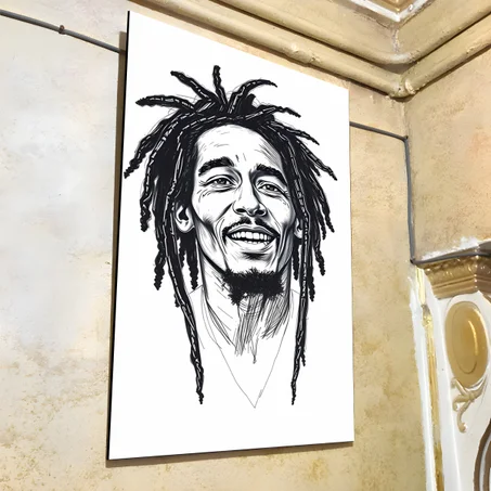 كادر فوركس مطبوع لشخصية BOB MARELY