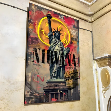 لوحة من الفوركس المطبوع NEW YORK