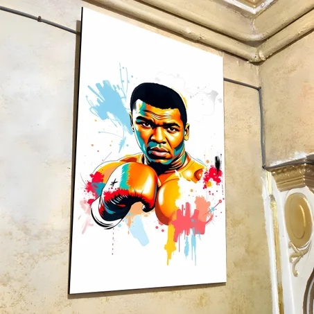 كادر من الفوركس المطبوع لشخصية MOHAMMED ALI