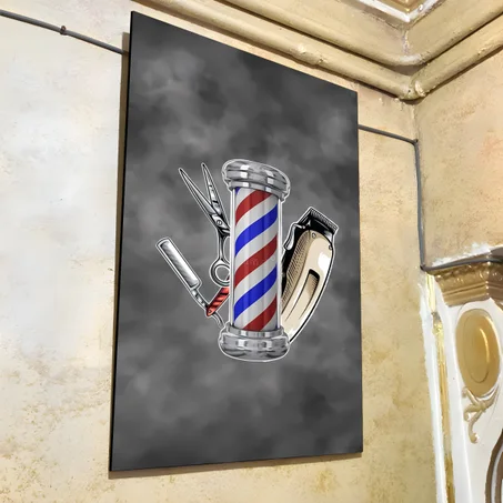 لوحات من الفوركس لصالون الحلاقة BARBER40