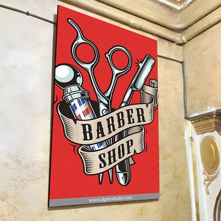 لوحات من الفوركس لصالون الحلاقة BARBER11