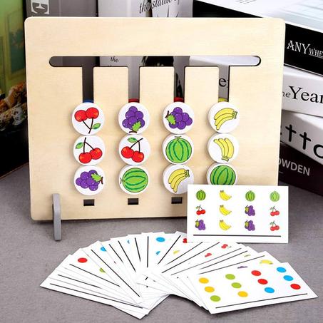 Four-Color Fruit Logic Game