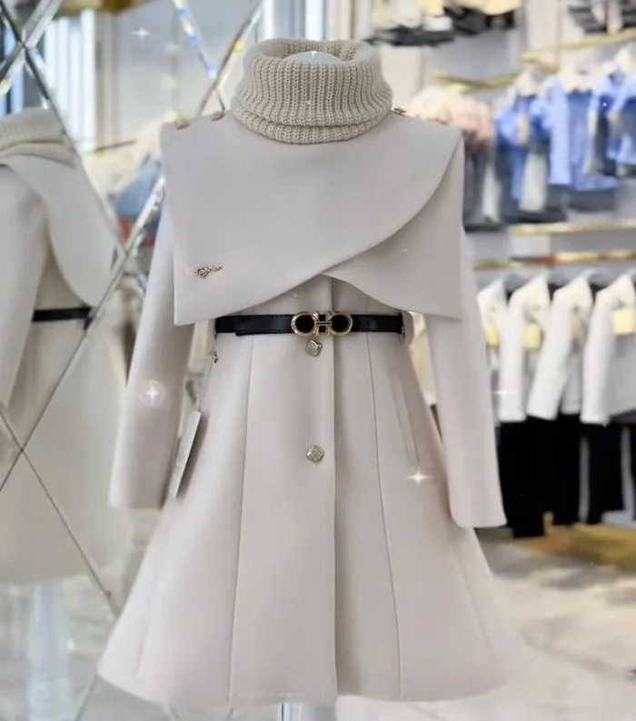 Robe Maunteau (cape+ manteau) كاليتي تدوم مواسم وليس اسبوع⚠️