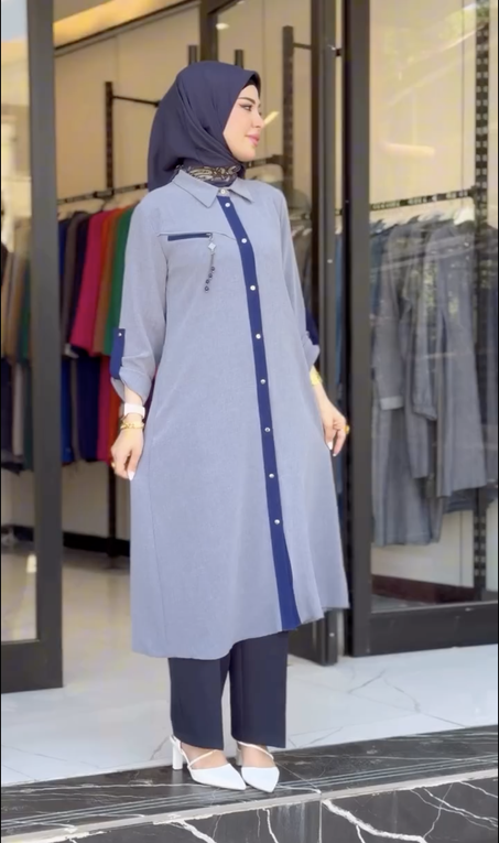 ensemble lina 2 pieces (👑 اللمسة اللي تغلق باب الشك وتفتح باب التميز)