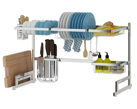 رف تجفيف الأطباق