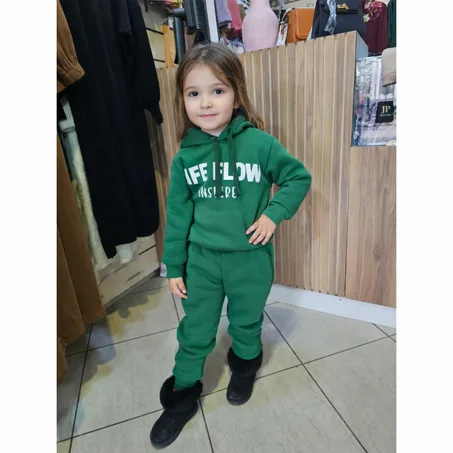 طقم قطني للفتيان والفتيات، 2 ب 299 درهم (REF:FLOWBS)