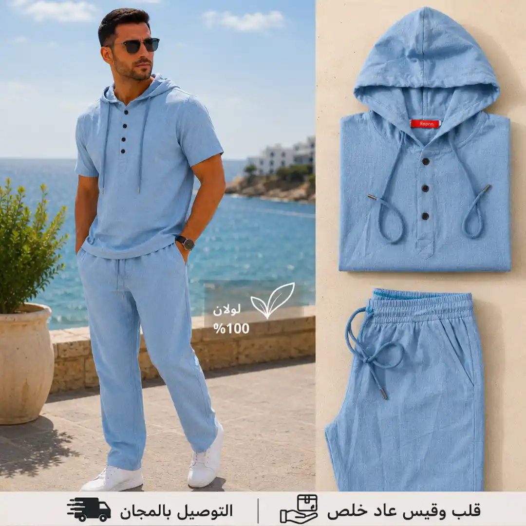 طقم لولان قطني 100% (REF:ORLINO4)