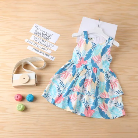 فستان اطفال بنات صيفي