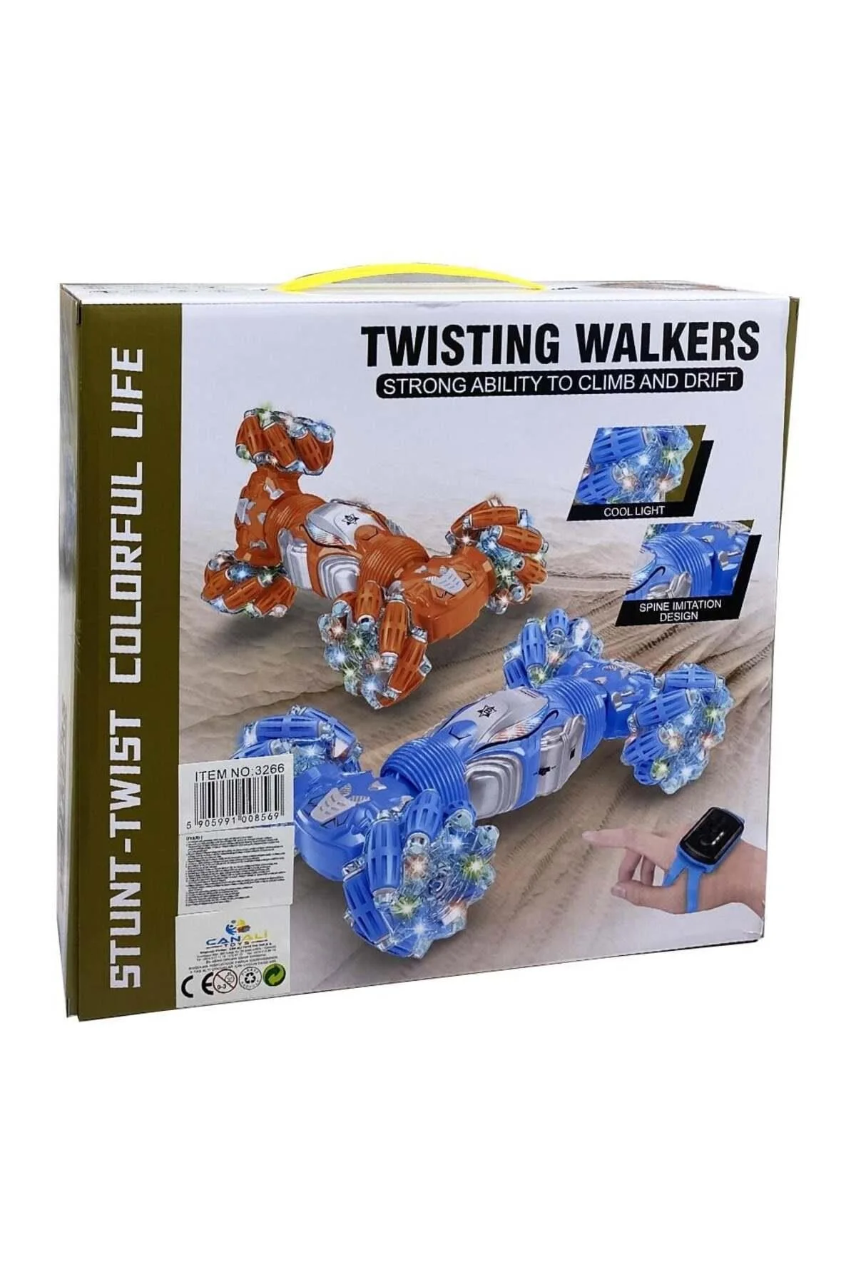 سياراة الدوارة جهاز التحكم عن بعد أو ساعة اليد