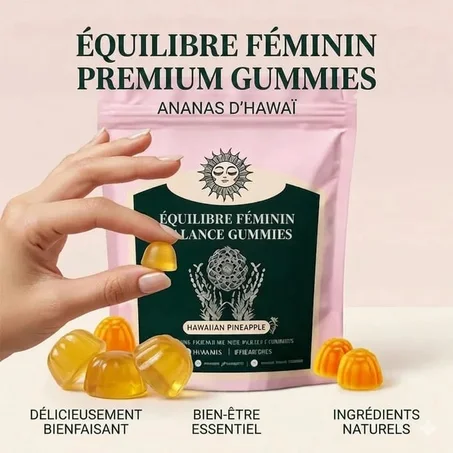 Gummies intimes premium pour le bien-être de la femme