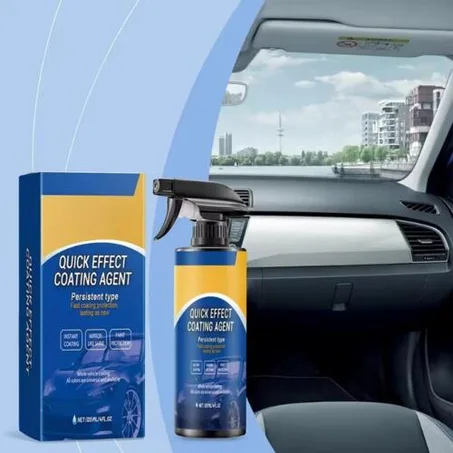Spray de finition brillante pour voiture
